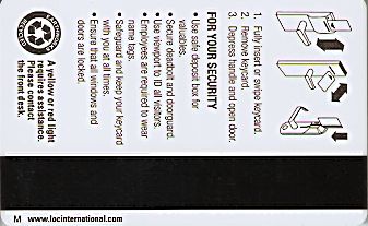 Hotel Keycard Marriott - Residence Inn Generic Back