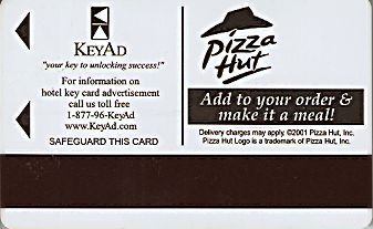 Hotel Keycard Marriott - Residence Inn Generic Back