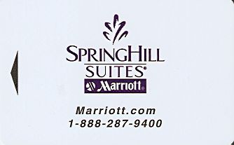 Hotel Keycard Marriott - SpringHill Suites Generic Front