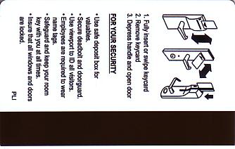 Hotel Keycard Marriott - SpringHill Suites Generic Back