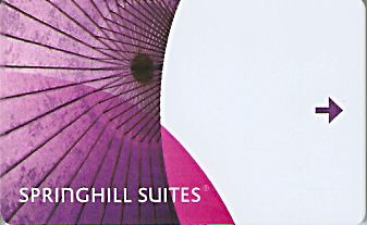 Hotel Keycard Marriott - SpringHill Suites Generic Front