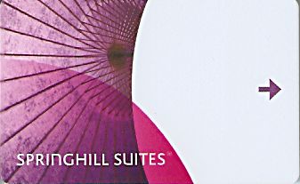 Hotel Keycard Marriott - SpringHill Suites Generic Front