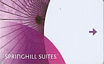 Hotel Keycard Marriott - SpringHill Suites Generic Front