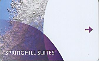 Hotel Keycard Marriott - SpringHill Suites Generic Front