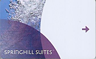 Hotel Keycard Marriott - SpringHill Suites Generic Front