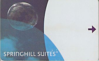 Hotel Keycard Marriott - SpringHill Suites Generic Front