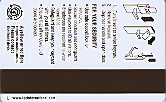 Hotel Keycard Marriott - SpringHill Suites Generic Back