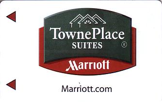 Hotel Keycard Marriott - TownePlace Suites Generic Front