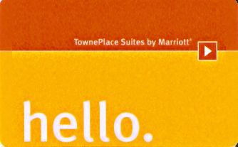 Hotel Keycard Marriott - TownePlace Suites Generic Front