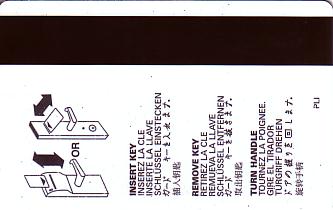 Hotel Keycard Marriott - Vacation Club Generic Back