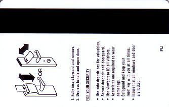 Hotel Keycard Marriott - Vacation Club Generic Back