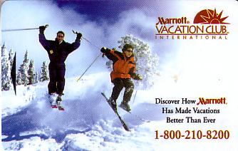 Hotel Keycard Marriott - Vacation Club Generic Front