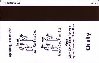 Hotel Keycard Marriott - Vacation Club Generic Back