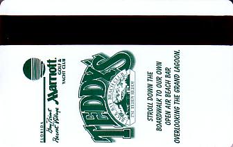 Hotel Keycard Marriott - Vacation Club Bay Point U.S.A. Back