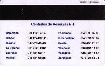 Hotel Keycard NH Hotels Generic Back