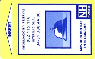 Hotel Keycard NH Hotels Generic Front