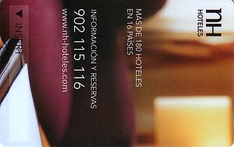 Hotel Keycard NH Hotels Generic Front