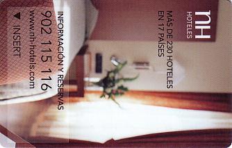 Hotel Keycard NH Hotels Generic Front