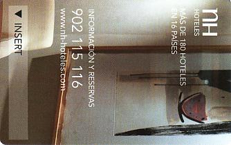 Hotel Keycard NH Hotels Generic Front