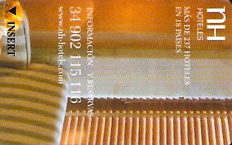 Hotel Keycard NH Hotels Generic Front