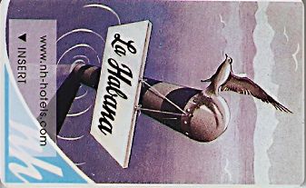 Hotel Keycard NH Hotels Havana Cuba Front
