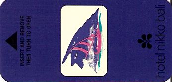 Hotel Keycard Nikko Bali Indonesia Front