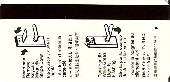 Hotel Keycard Nikko Bali Indonesia Back