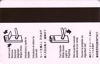 Hotel Keycard Nikko Bali Indonesia Back