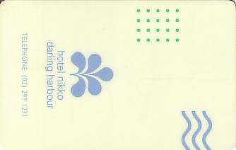 Hotel Keycard Nikko Darling Harbour Australia Front