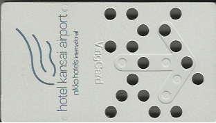 Hotel Keycard Nikko Kansai Japan Front
