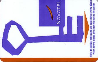 Hotel Keycard Novotel Generic Front