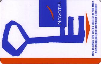 Hotel Keycard Novotel Generic Front
