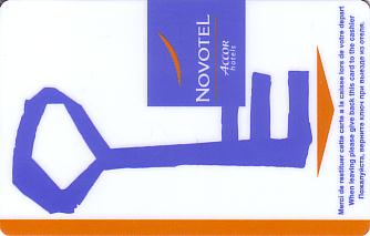 Hotel Keycard Novotel Generic Front