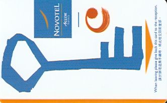 Hotel Keycard Novotel Generic Front