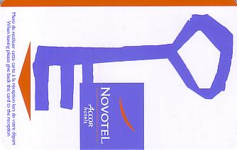 Hotel Keycard Novotel Generic Front