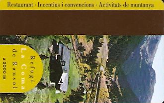 Hotel Keycard Novotel  Andorra Back