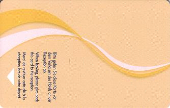 Hotel Keycard Novotel  Luxembourg Front
