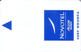 Hotel Keycard Novotel Noumea New Caledonia Front