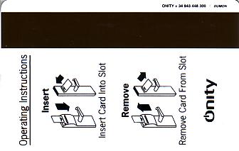 Hotel Keycard Novotel Plovdiv Bulgaria Back