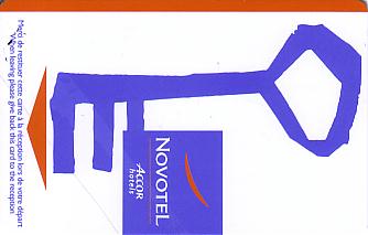 Hotel Keycard Novotel Vilnius Lithuania Front