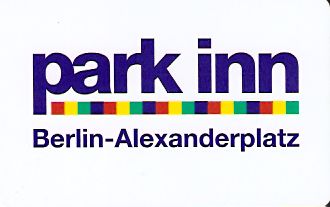 Hotel Keycard Park inn  Berlin Germany Front