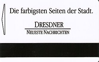 Hotel Keycard Park inn  Dresden Germany Back