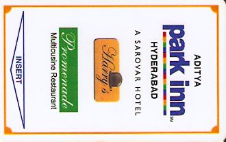 Hotel Keycard Park inn  Hyderabad India Front