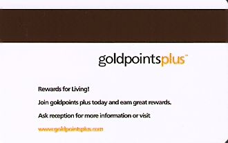 Hotel Keycard Park plaza Generic Back
