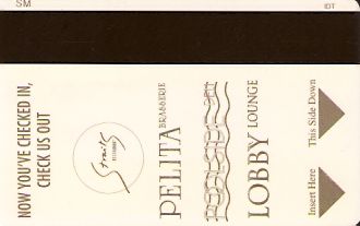 Hotel Keycard Park plaza Kuala Lumpur Malaysia Back