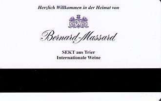 Hotel Keycard Park plaza Trier Germany Back
