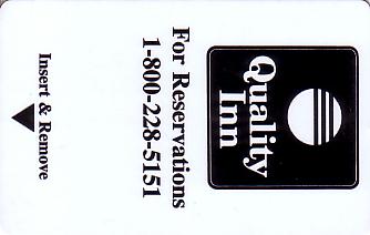 Hotel Keycard Quality Inn & Suites Generic Front
