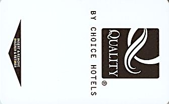 Hotel Keycard Quality Inn & Suites Generic Front