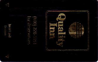 Hotel Keycard Quality Inn & Suites Generic Front
