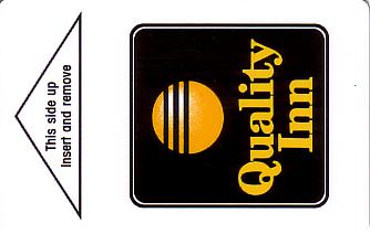 Hotel Keycard Quality Inn & Suites Generic Front